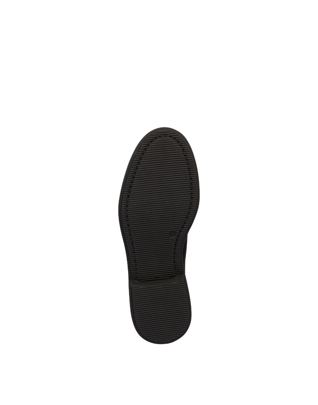 Pollini Derby In Crosta Cerata Gentlemen's Club Nero Presa