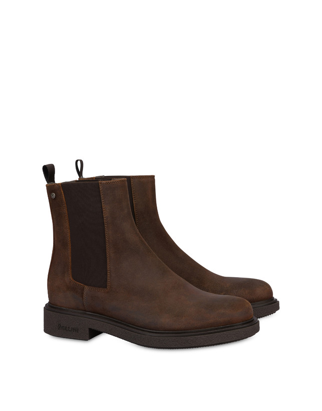 Pollini Beatles In Crosta Cerata Gentlemen's Club T.moro Sconto