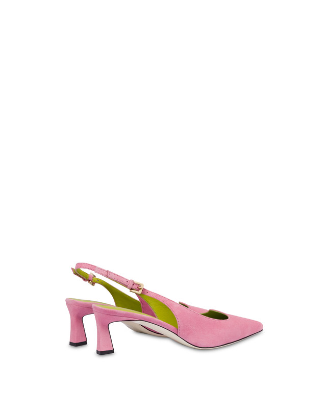 Pollini Slingback In Camoscio Wave Peonia I Più Venduti