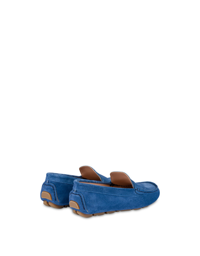 Pollini Mocassini Driver In Crosta Eazy Pool In Linea