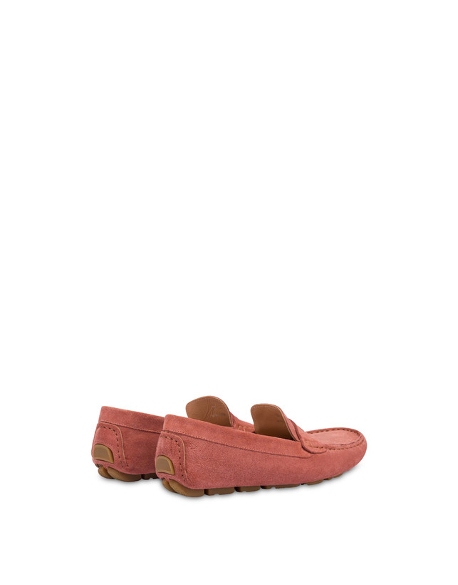 Pollini Mocassini Driver In Crosta Eazy Peonia Qualità