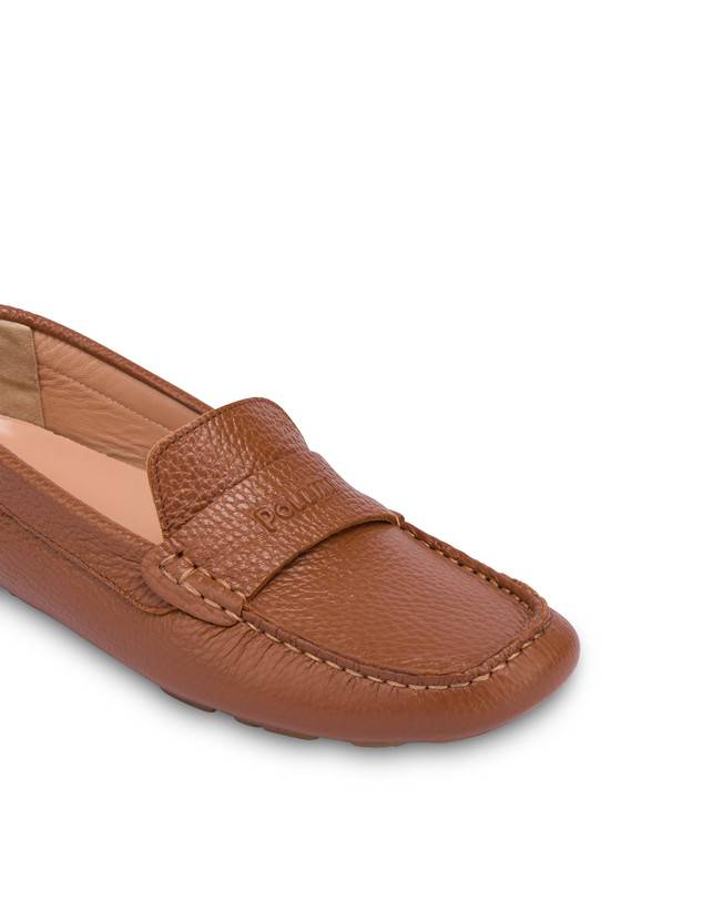 Pollini Mocassini Driver In Vitello Eazy Wood Vendita