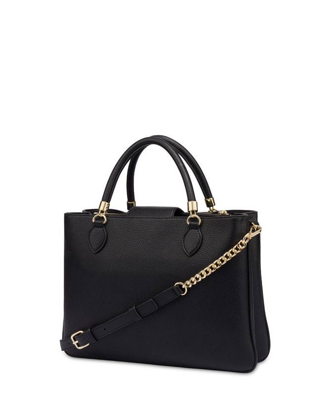 Pollini Borsa Doppio Manico Oasis Nero Spedizione Gratuita