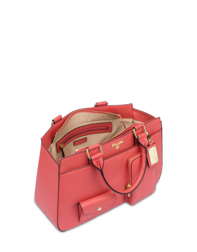 Pollini Borsa Doppio Manico Eclectic Arancio Pezzi Unici