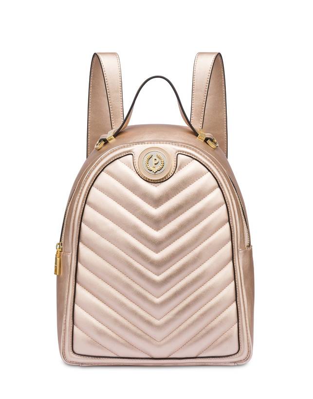 Pollini Zaino Matelassé Sunbeam Rose Gold