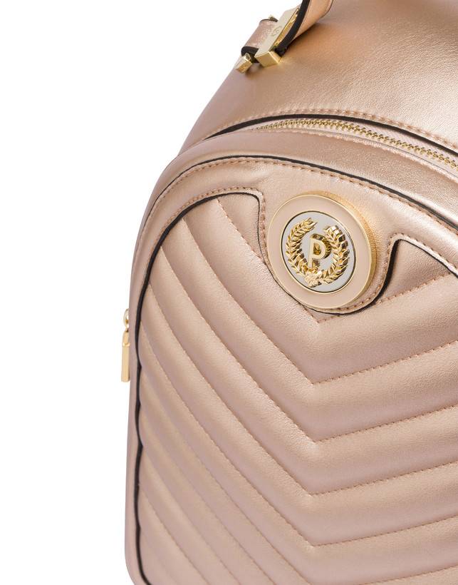 Pollini Zaino Matelassé Sunbeam Rose Gold Sottocosto