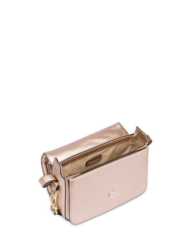 Pollini Borsa A Tracolla Matelassé Sunbeam Rose Gold Saldi