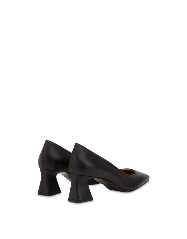 Pollini Décolleté In Vitello Nina Nero Saldi Di Fabbrica