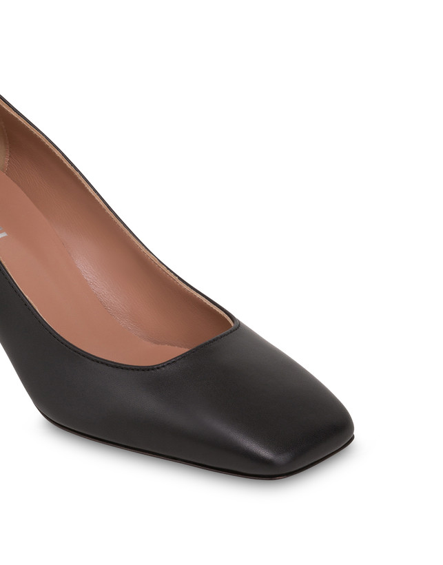 Pollini Décolleté In Vitello Nina Nero Saldi Di Fabbrica