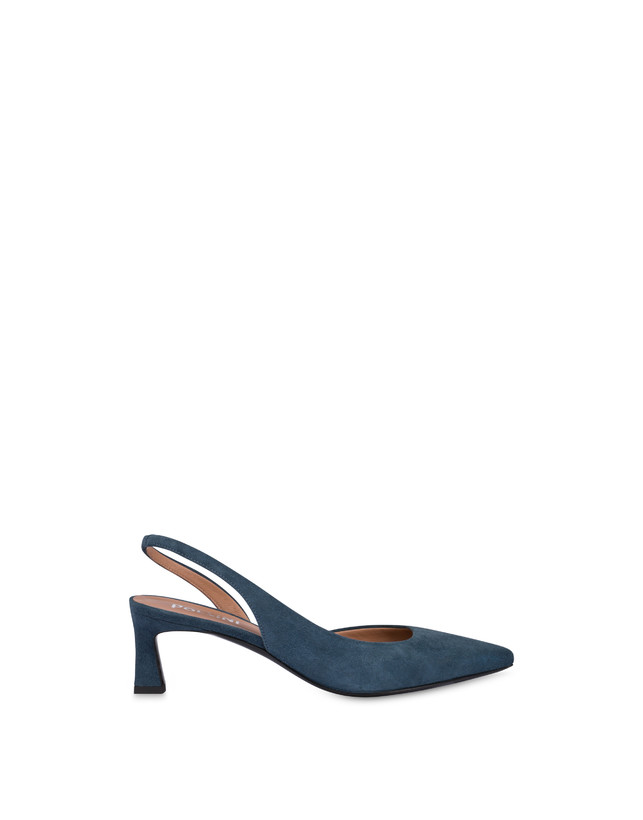 Pollini Slingback In Camoscio Sissi Maestrale