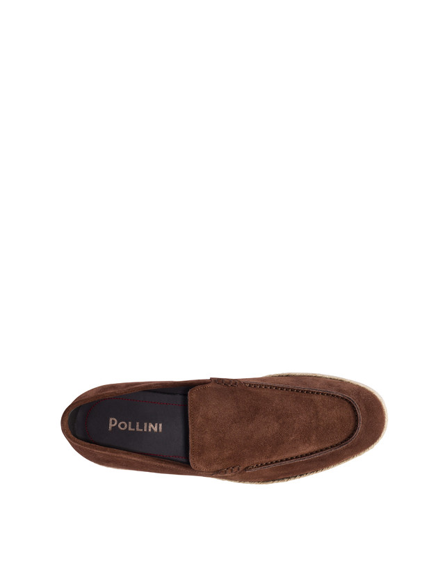 Pollini Slip-on In Crosta B-light Marrone Acquista Ora