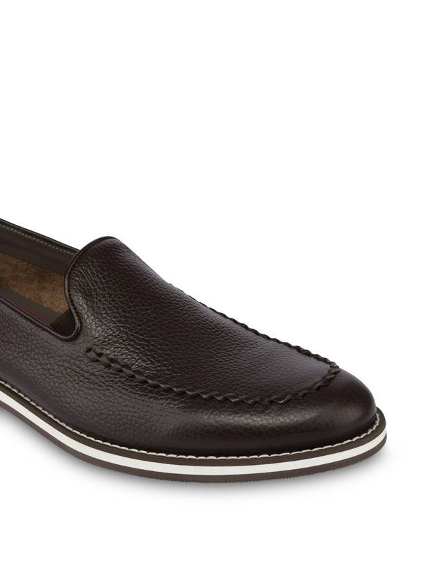 Pollini Mocassini In Vitello Green Field T.moro Fino Al -60%