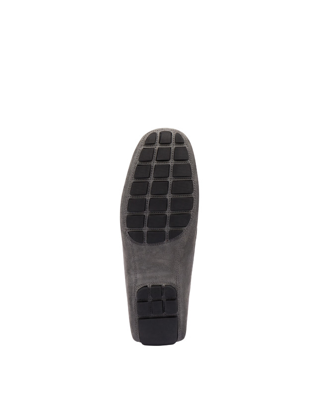 Pollini Mocassini Driver In Crosta Eazy Grafite Prezzo Ridotto