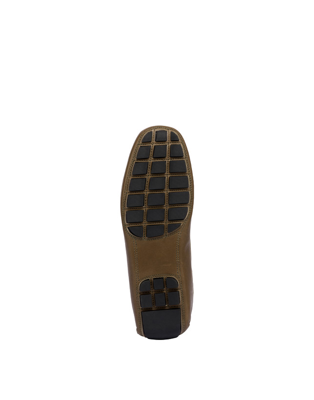 Pollini Mocassini In Nappa Eazy Militare Convenienza
