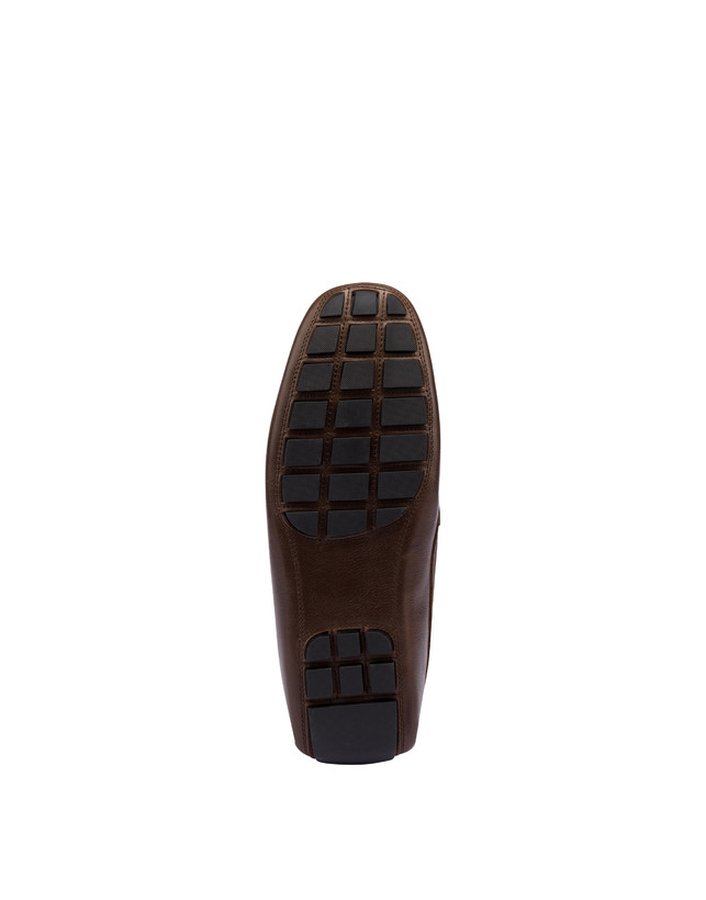Pollini Mocassini Driver In Vitello Eazy Fango Sconto