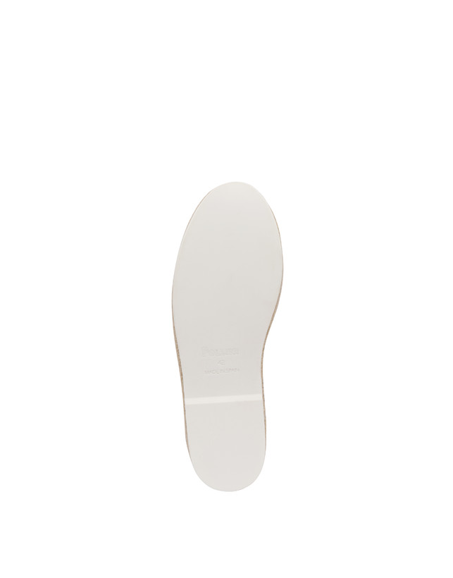 Pollini Espadrillas In Capra Stampa Denim Blu Outlet