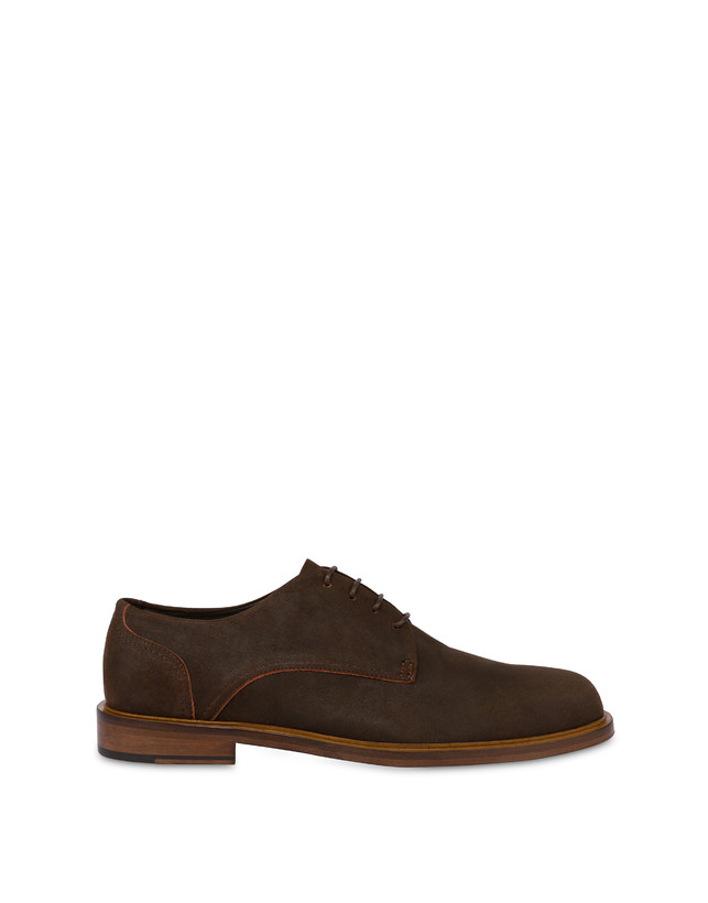 Pollini Derby In Scamosciato Classic T.moro