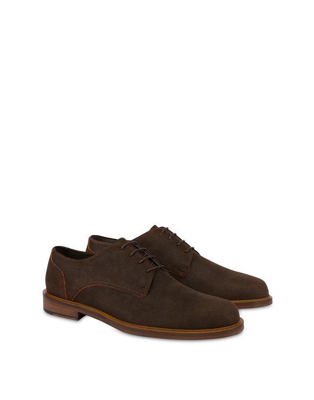 Pollini Derby In Scamosciato Classic T.moro Offerte