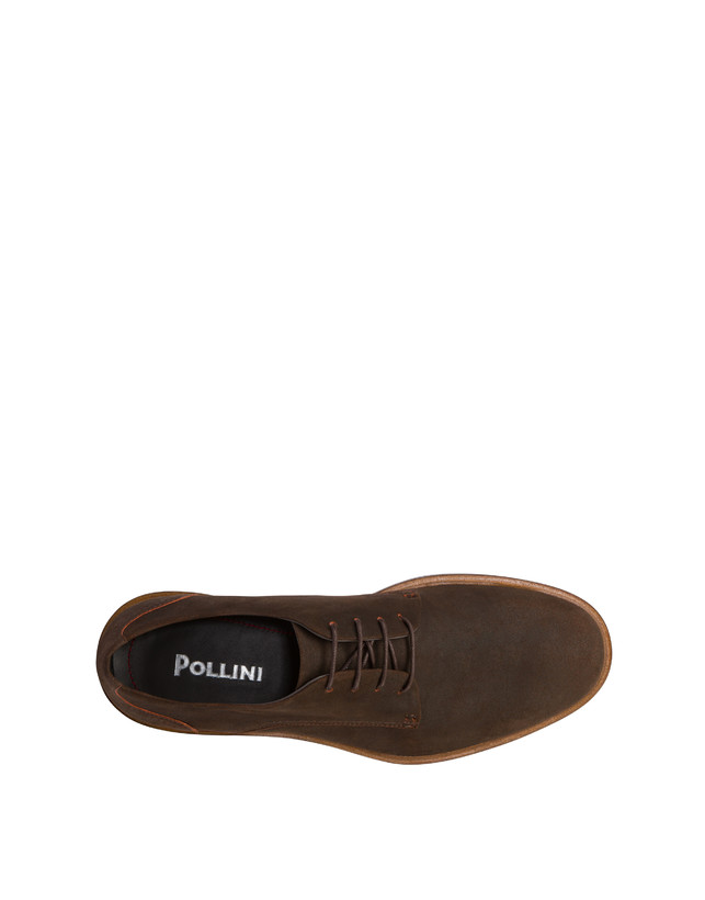 Pollini Derby In Scamosciato Classic T.moro Offerte
