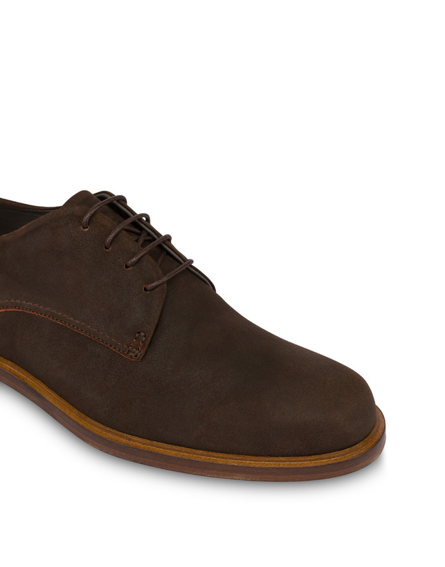 Pollini Derby In Scamosciato Classic T.moro Offerte