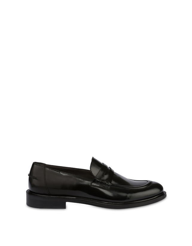 Pollini Mocassini In Vitello Abrasivato 1920 Nero