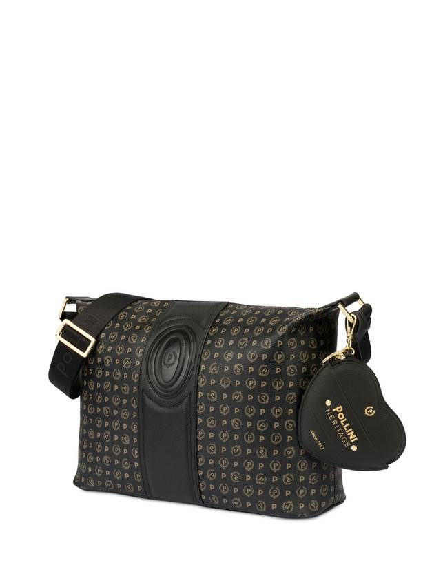 Pollini Borsa A Spalla Heritage 70th Anniversary Nero/nero Vendite Flash