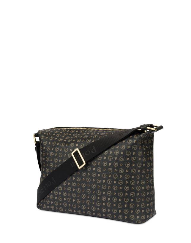 Pollini Borsa A Spalla Heritage 70th Anniversary Nero/nero Vendite Flash