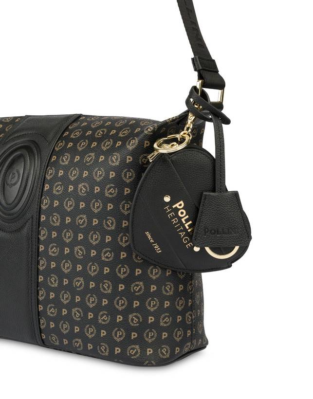 Pollini Borsa A Spalla Heritage 70th Anniversary Nero/nero Vendite Flash