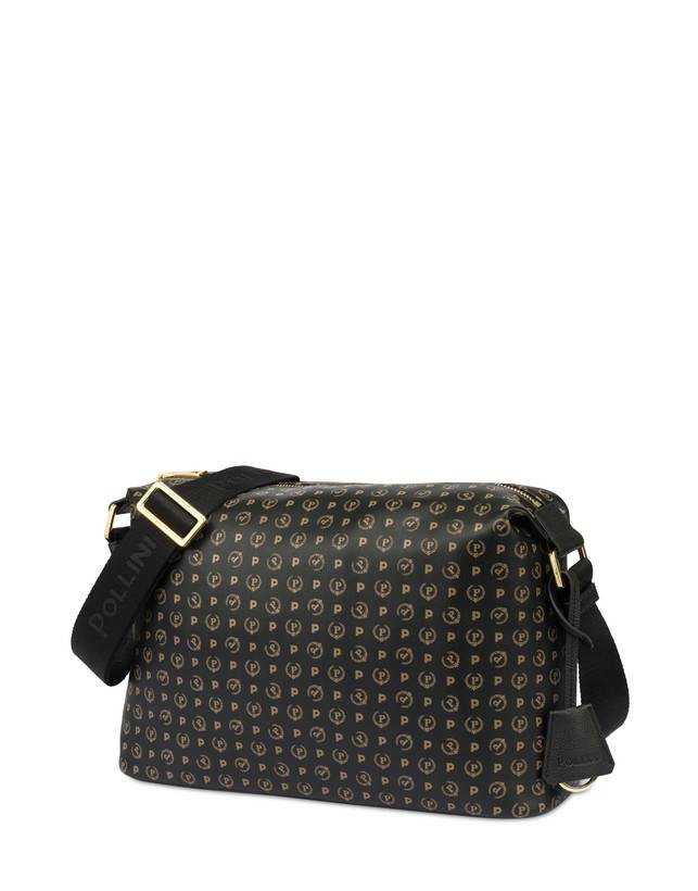 Pollini Borsa A Spalla Heritage Soft Touch Nero/nero Smaltimento dello stoccaggio