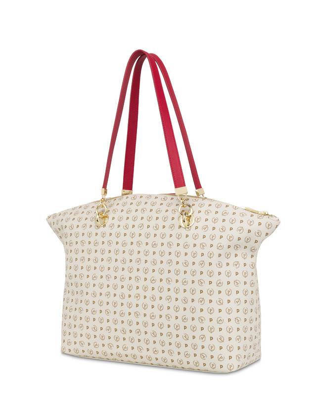Pollini Tote Bag Heritage 70th Anniversary Avorio/rosso 2025