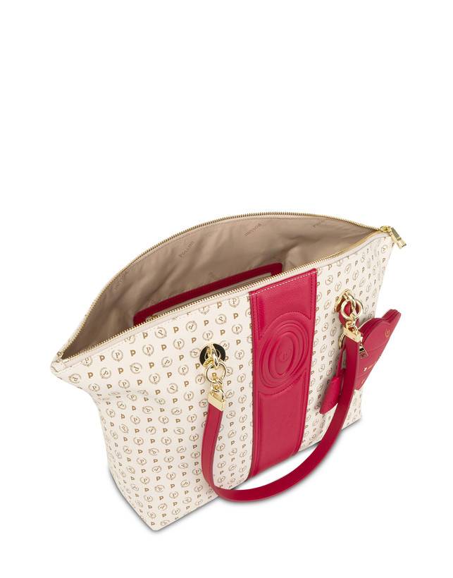 Pollini Tote Bag Heritage 70th Anniversary Avorio/rosso 2025