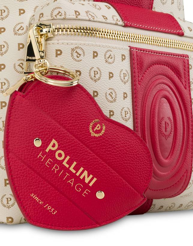 Pollini Zaino Heritage 70th Anniversary Avorio/rosso Lightning offer