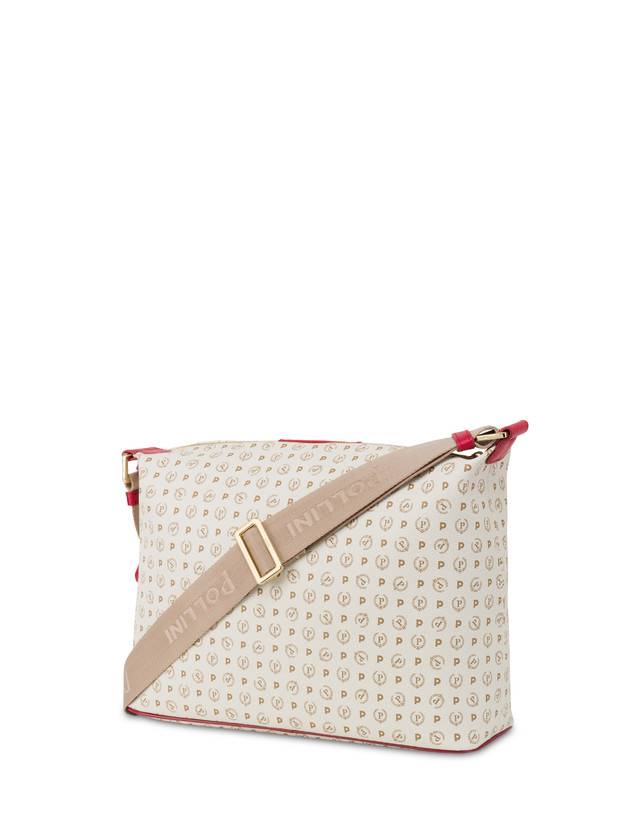 Pollini Borsa A Spalla Heritage 70th Anniversary Avorio/rosso Qualità