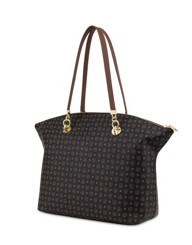 Pollini Tote Bag Heritage 70th Anniversary Nero/marrone Comprane uno, ottenene uno gratis