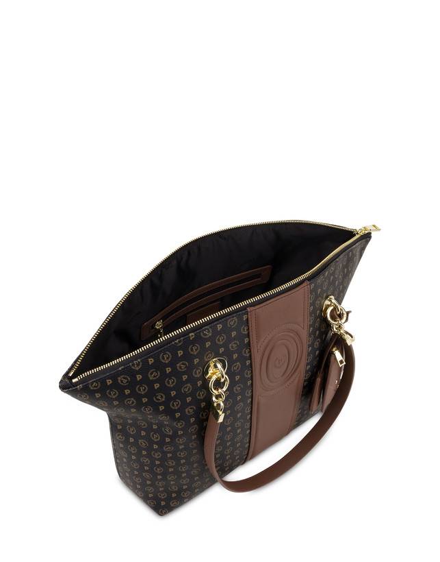 Pollini Tote Bag Heritage 70th Anniversary Nero/marrone Comprane uno, ottenene uno gratis