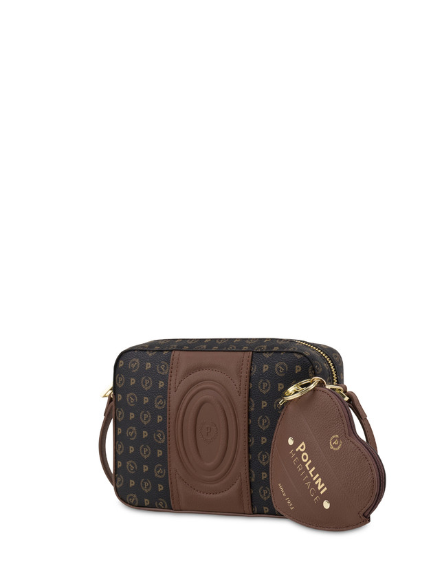 Pollini Borsa A Tracolla Heritage 70th Anniversary Nero/marrone Qualità Garantita
