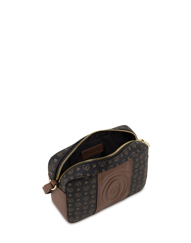 Pollini Borsa A Tracolla Heritage 70th Anniversary Nero/marrone Qualità Garantita