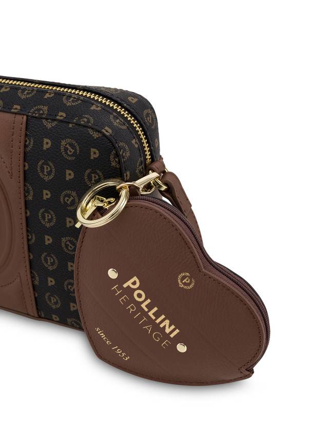 Pollini Borsa A Tracolla Heritage 70th Anniversary Nero/marrone Qualità Garantita