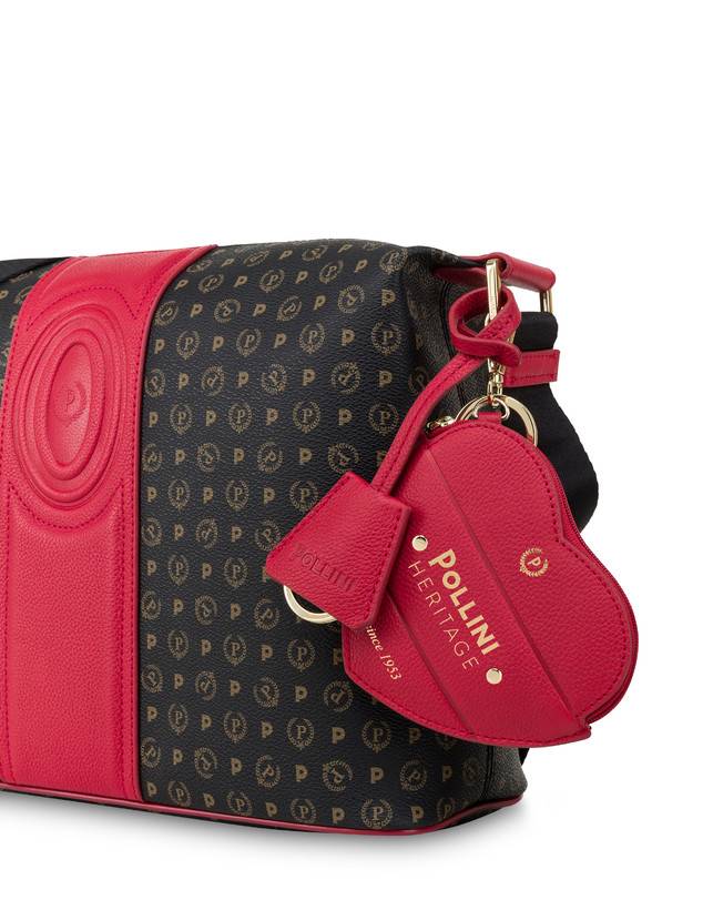 Pollini Borsa A Spalla Heritage 70th Anniversary Nero/rosso Acquista Ora