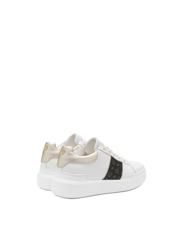 Pollini Sneaker Nero/platino/bianco Hotsell