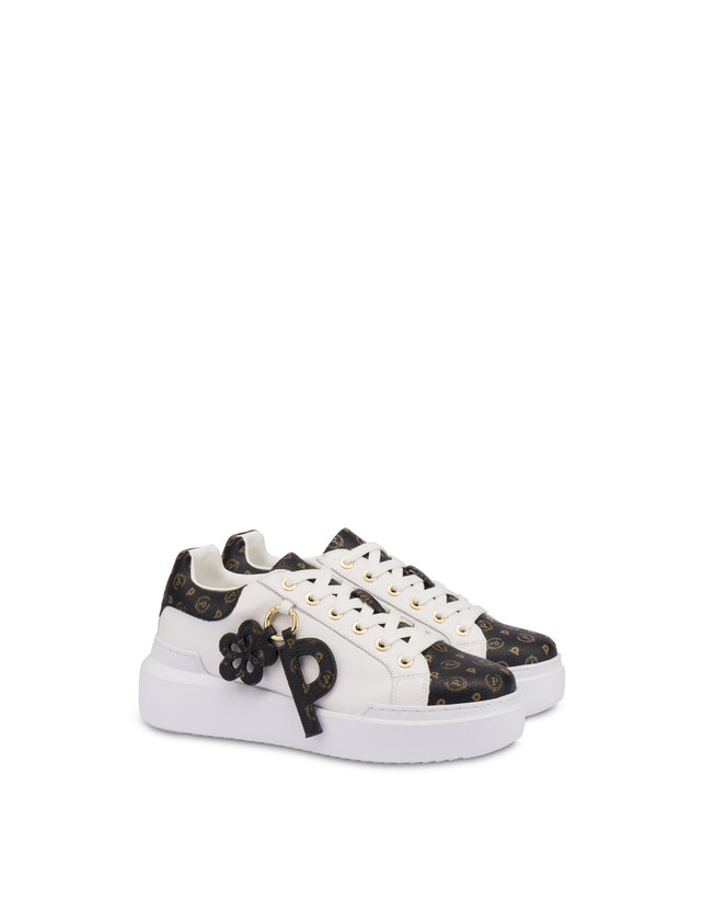 Pollini Sneakers Con Charm Heritage Carry Nero Vendita Calda