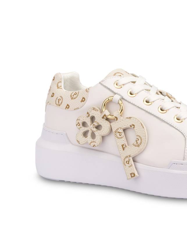 Pollini Sneakers Con Charm Heritage Carry Vendita Economica