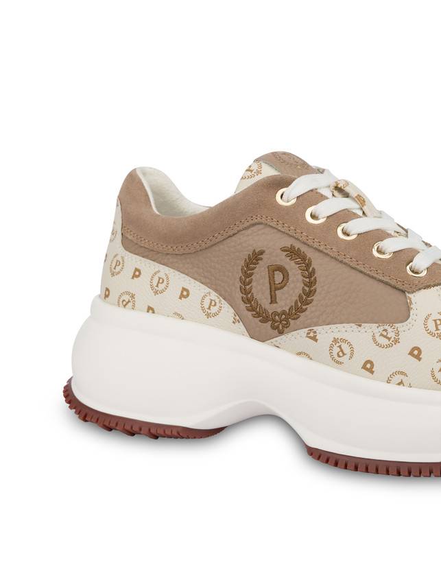 Pollini Sneakers Pong Heritage Avorio/avorio Vendite Flash
