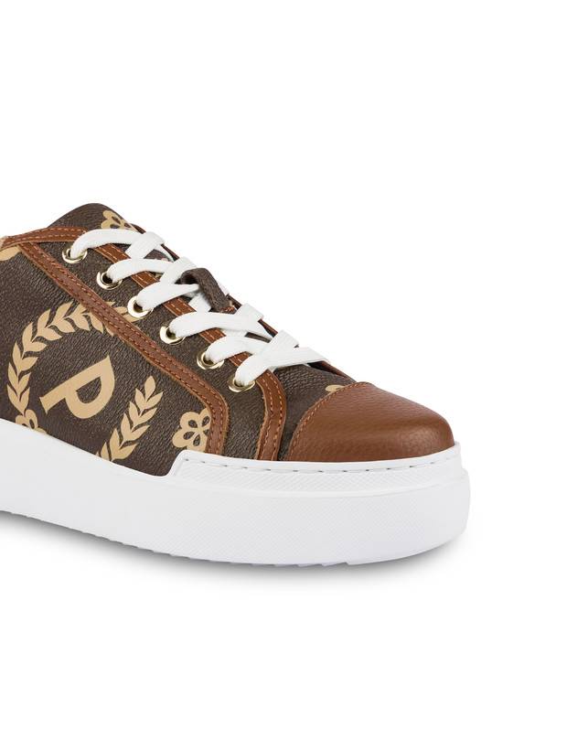 Pollini Sneakers Maxi Heritage Day Sì! Crema/marrone/marrone Limitato a 3 giorni