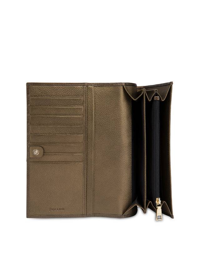 Pollini Portafoglio Special Heritage Avorio/nero/bronzo Qualità