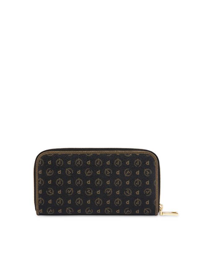 Pollini Portafoglio Con Zip Special Heritage. Avorio/nero/bronzo Spedizione Gratuita