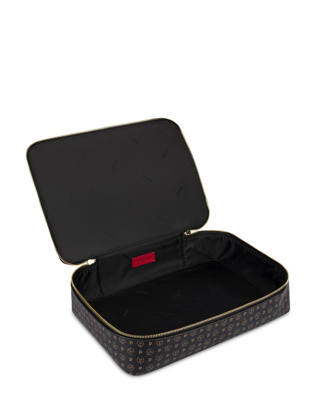 Pollini Borsa Beauty Heritage Big Nero/lacca Promozione Limitata