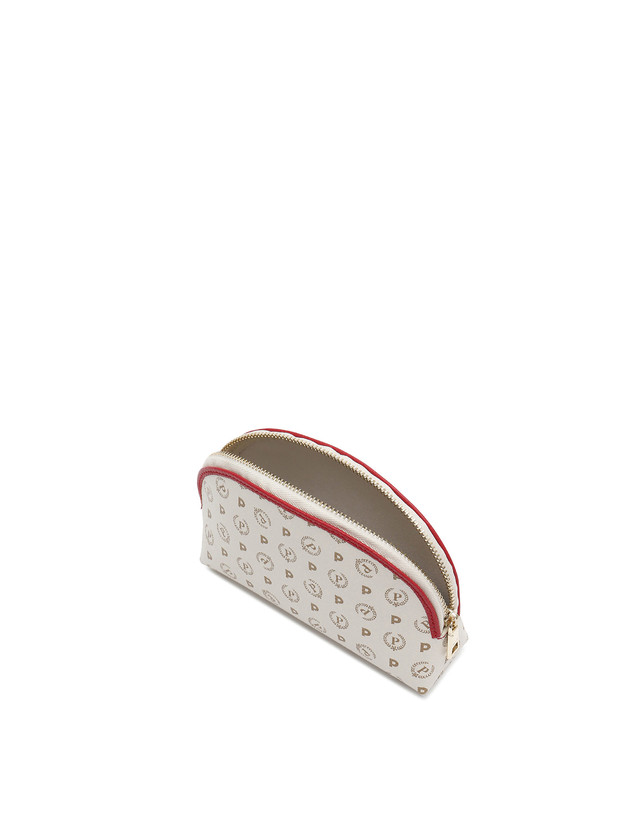 Pollini Pouch Heritage Logo Classic Avorio/lacca Shopping Online