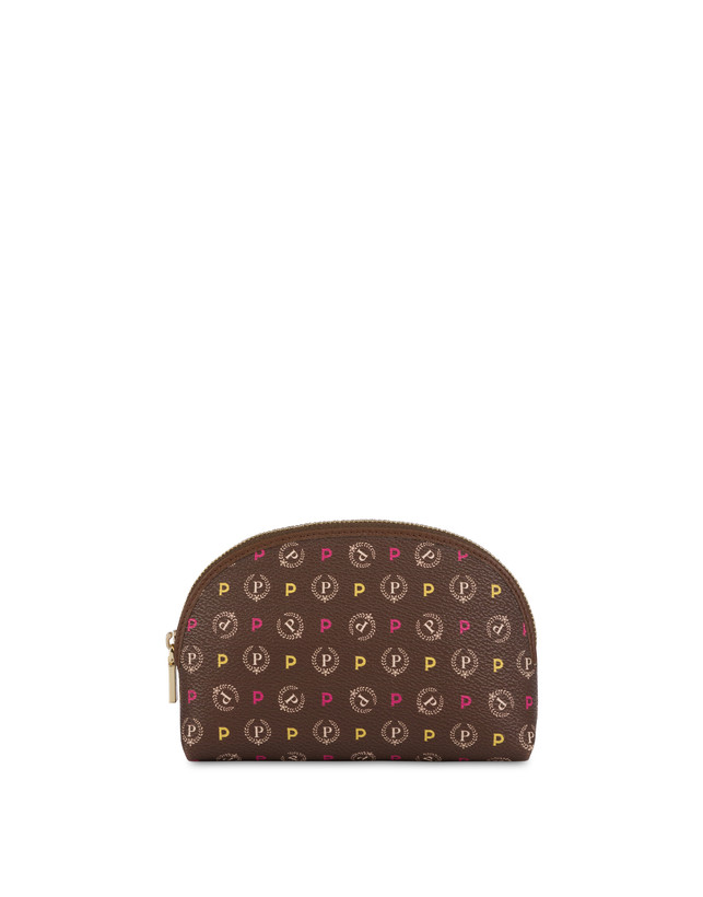 Pollini Pouch Heritage Logo Classic Multicolor/marrone