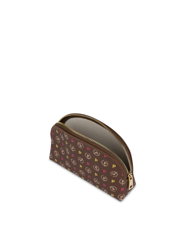 Pollini Pouch Heritage Logo Classic Multicolor/marrone Affare Del Giorno